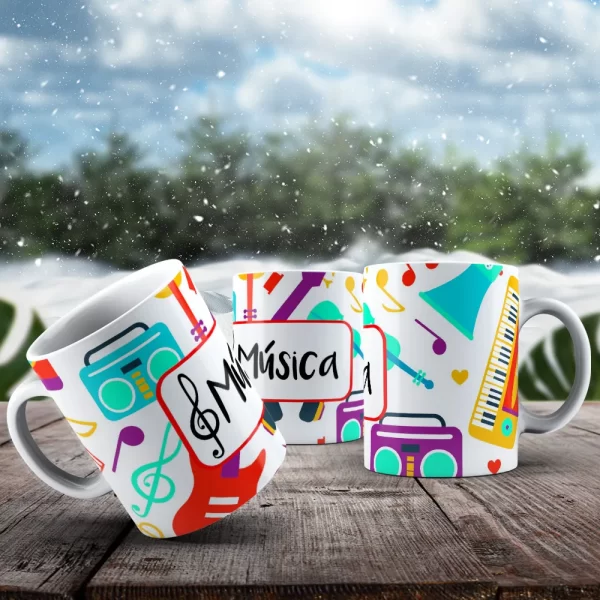 Caneca Cantor Musico - Image 2