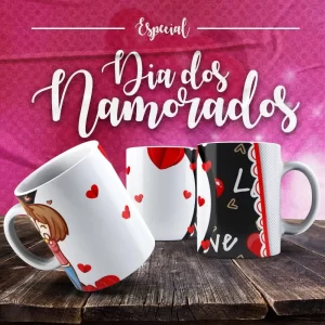 Caneca Dia dos Namorados