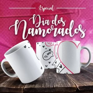 Caneca Dia dos Namorados