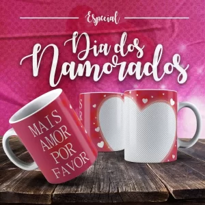 Caneca Dia dos Namorados