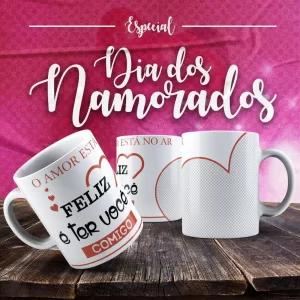 Caneca Dia dos Namorados