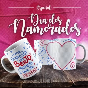 Caneca Dia dos Namorados