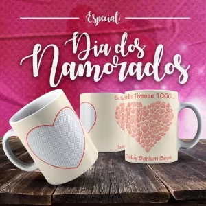 Caneca Dia dos Namorados