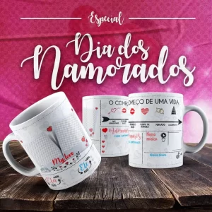 Caneca Dia dos Namorados