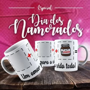 Caneca Dia dos Namorados