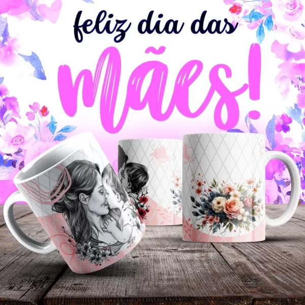 Caneca Dia das Mães Frases - Imagem 3