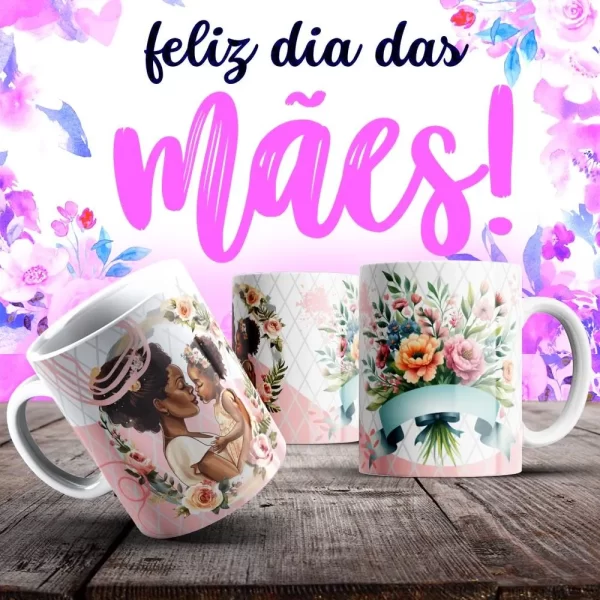 Caneca Dia das Mães Frases - Imagem 5
