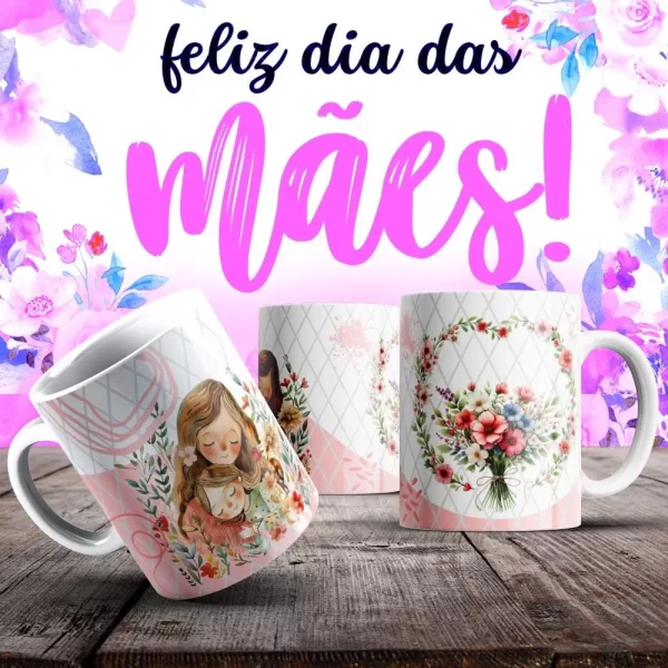 Caneca Dia das Mães Frases - Imagem 8