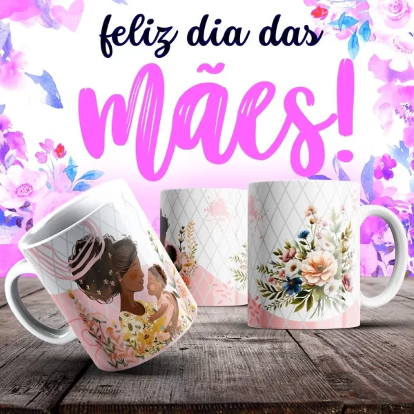 Caneca Dia das Mães Frases - Imagem 9