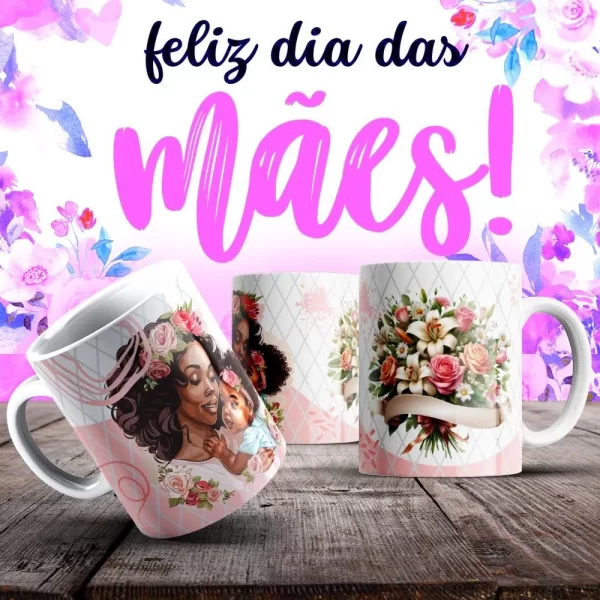 Caneca Dia das Mães Frases - Imagem 11