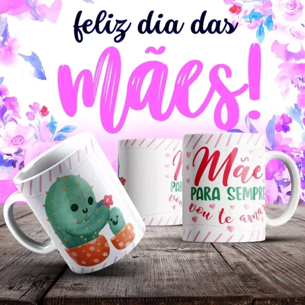 Caneca Dia das Mães Frases - Imagem 13