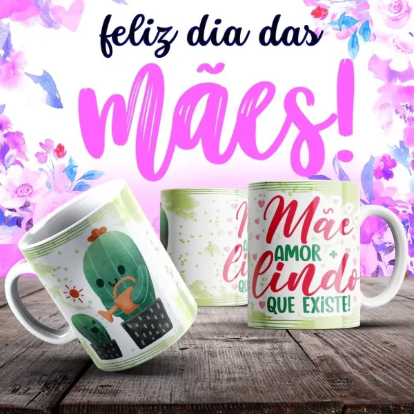 Caneca Dia das Mães Frases - Imagem 14