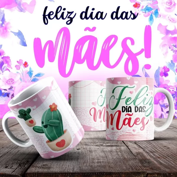 Caneca Dia das Mães Frases - Imagem 20