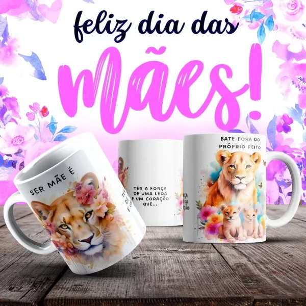 Caneca Dia das Mães Frases - Imagem 27