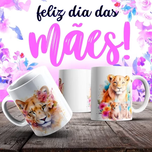 Caneca Dia das Mães Frases - Imagem 28