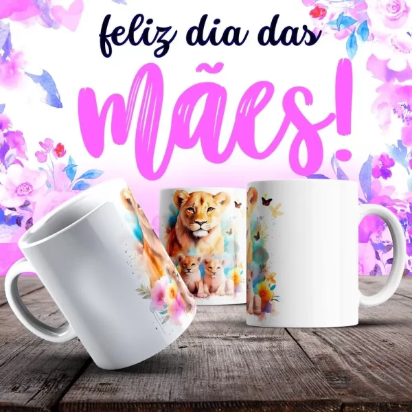 Caneca Dia das Mães Frases - Imagem 30