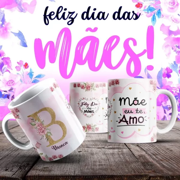 Caneca Dia das Mães Frases - Imagem 32