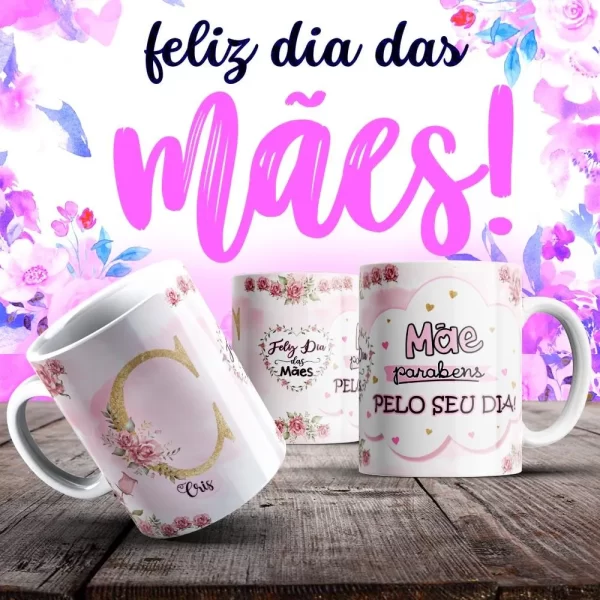Caneca Dia das Mães Frases - Imagem 33