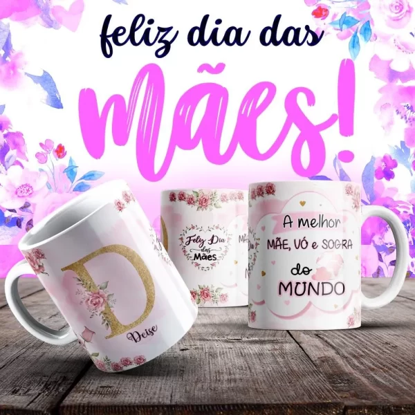 Caneca Dia das Mães Frases - Imagem 34