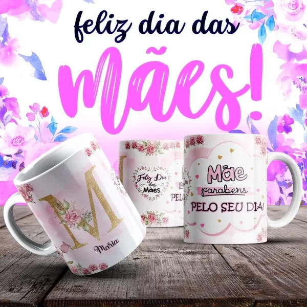 Caneca Dia das Mães Frases - Imagem 43