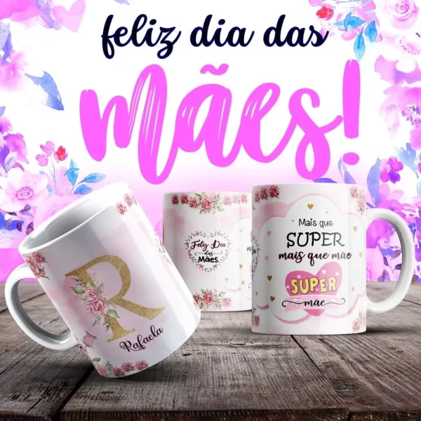 Caneca Dia das Mães Frases - Imagem 48