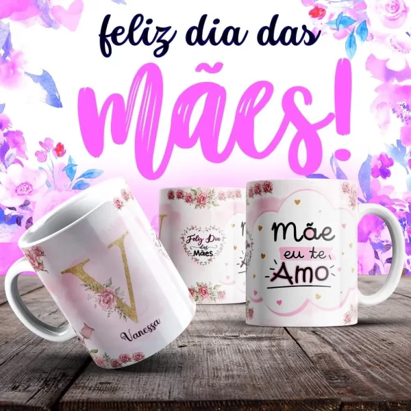 Caneca Dia das Mães Frases - Imagem 52