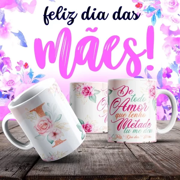 Caneca Dia das Mães Frases - Imagem 65