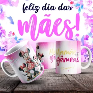 Caneca Dia das Mães Frases
