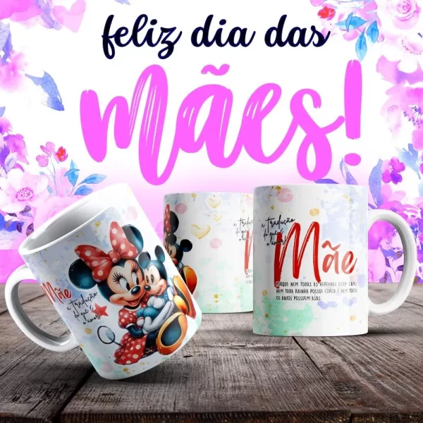 Caneca Dia das Mães Frases - Imagem 90