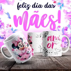 Caneca Dia das Mães Frases
