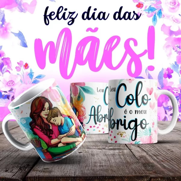 Caneca Dia das Mães Frases - Imagem 103