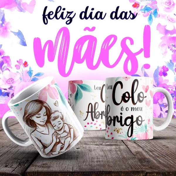 Caneca Dia das Mães Frases - Imagem 106