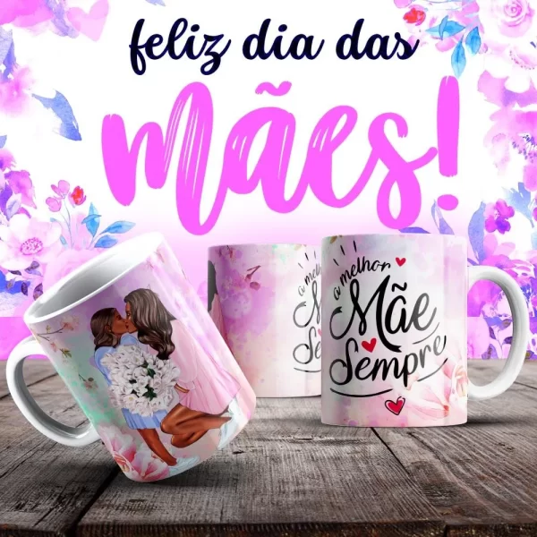 Caneca Dia das Mães Frases - Imagem 116