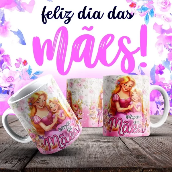 Caneca Dia das Mães Frases - Imagem 121