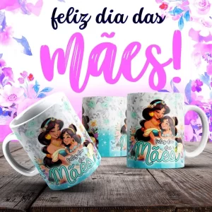 Caneca Dia das Mães Frases