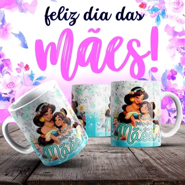 Caneca Dia das Mães Frases