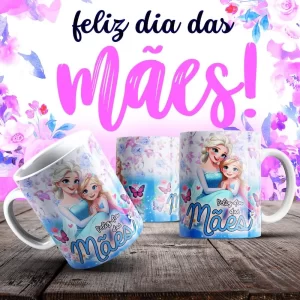 Caneca Dia das Mães Frases