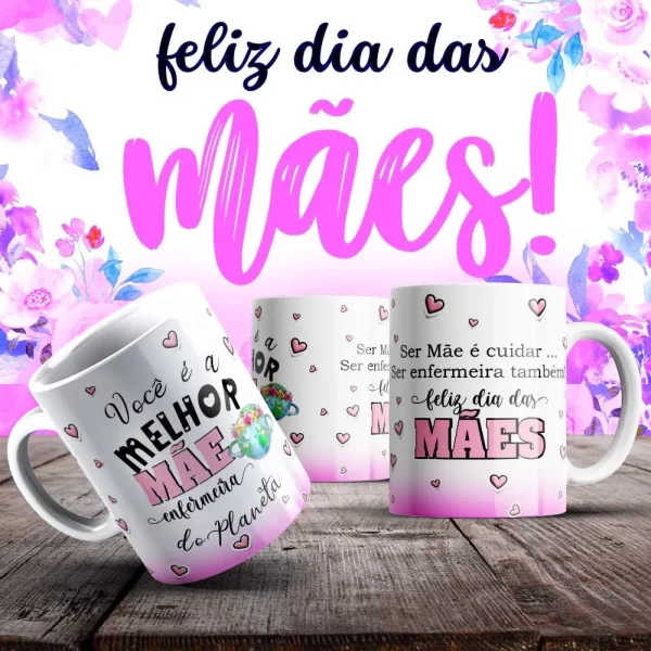 Caneca Dia das Mães Frases - Imagem 151