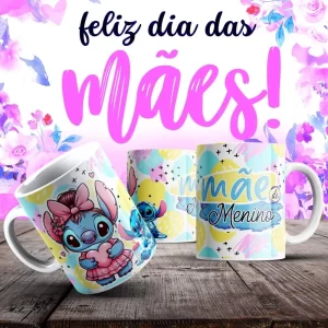 Caneca Dia das Mães Frases