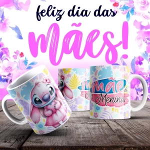 Caneca Dia das Mães Frases