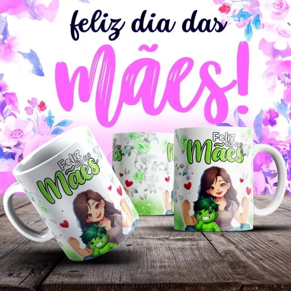 Caneca Dia das Mães Frases - Imagem 189