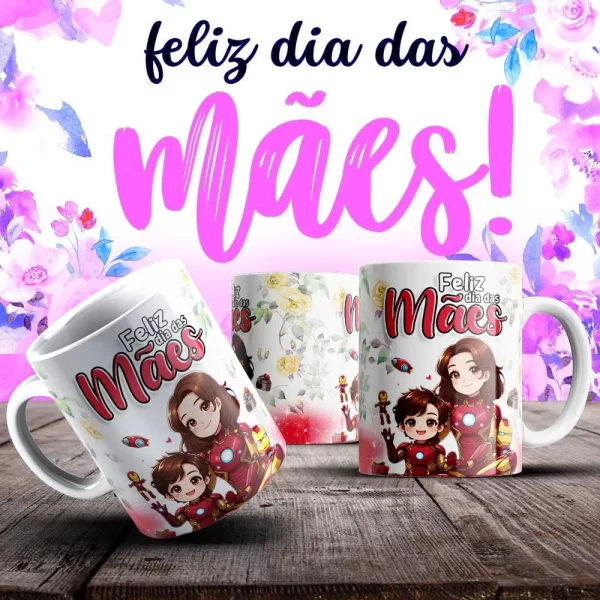 Caneca Dia das Mães Frases - Imagem 193