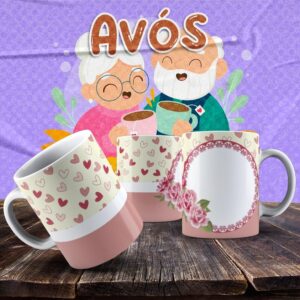 Caneca Vovó e Vovô