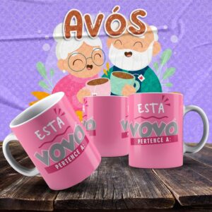 Caneca Vovó e Vovô