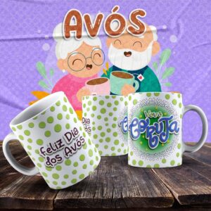 Caneca Vovó e Vovô