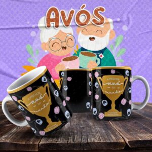 Caneca Vovó e Vovô