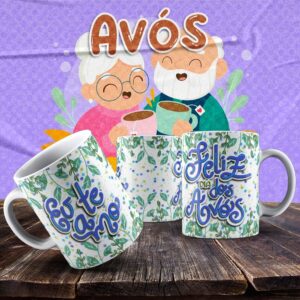 Caneca Vovó e Vovô