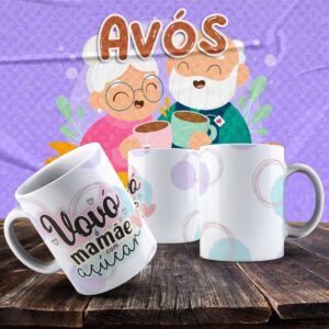 Caneca Vovó e Vovô