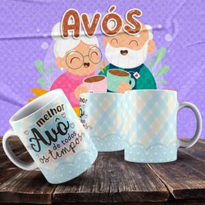 Caneca Vovó e Vovô