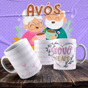 Caneca Vovó e Vovô